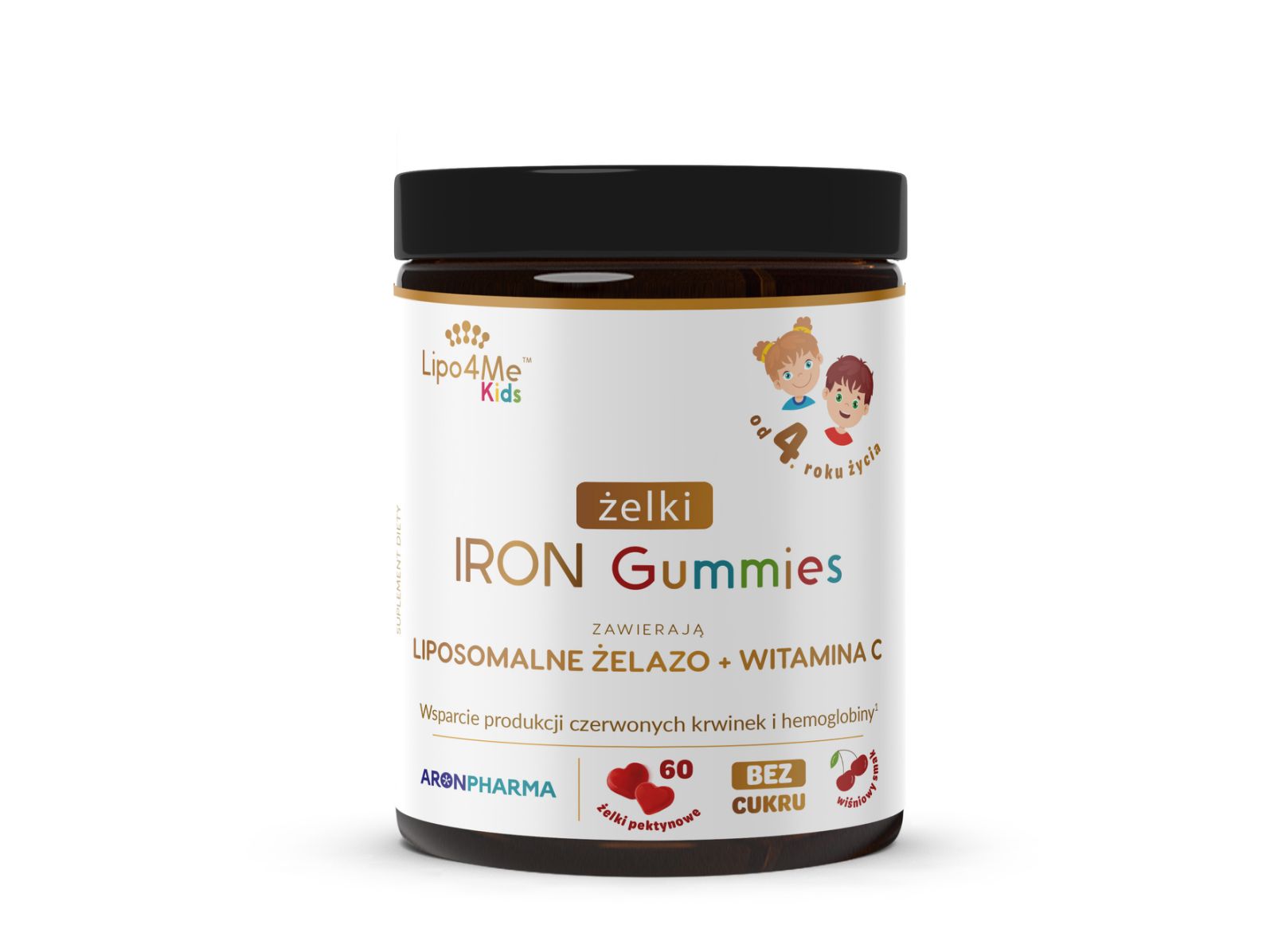 Ліпо 4Мe 60 пастилок з залізом, noveco shop